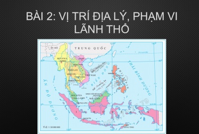 Trắc nghiệm Địa Lý 12 Bài 2 (có đáp án): Vị trí địa lý...