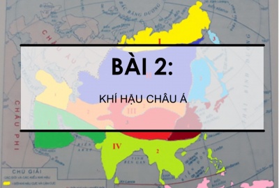 Trắc nghiệm Địa Lý 8 Bài 2 (có đáp án): Khí hậu châu Á
