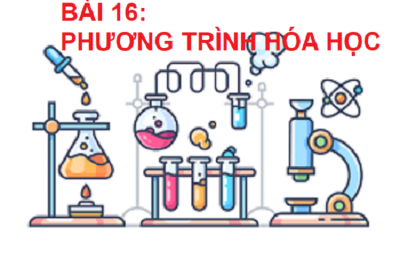 Bài tập trắc nghiệm hóa 8 bài 16 - Phương trình hóa học | ĐÁP ÁN