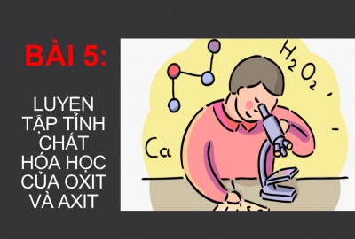 Trắc nghiệm Hóa 9 Bài 5 (CÓ ĐÁP ÁN): Luyện tập Tính chất hóa...
