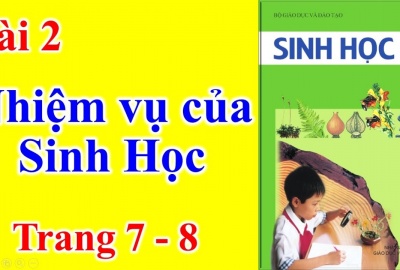 Trắc nghiệm Sinh 6 Bài 2: Nhiệm vụ của sinh học (Phần 1)