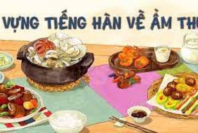 PHẦN 40: TỪ VỰNG TIẾNG HÀN CHỦ ĐỀ ẨM THỰC