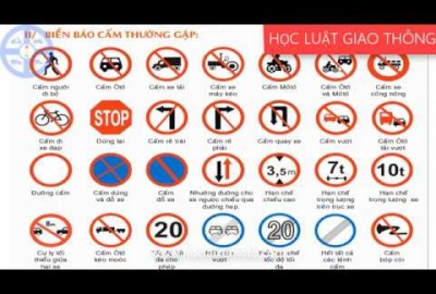 Phần 4: Từ vựng tiếng Hàn biển báo giao thông