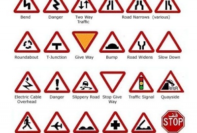 Phần 10: Từ vựng tiếng Hàn biển báo giao thông