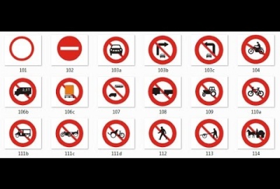 Phần 14: Từ vựng tiếng Hàn biển báo giao thông