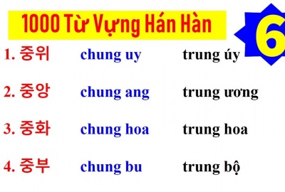 Phần 18: Từ vựng tiếng Hàn từ ngữ ngành cơ khí