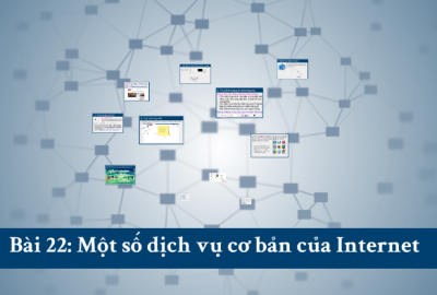 Trắc nghiệm Tin học 10 Bài 22 (có đáp án): Một số dịch vụ cơ bản của Internet