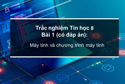 Trắc nghiệm Tin học 8 Bài 1 (có đáp án): Máy tính và...