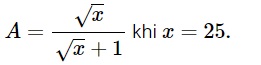 thi thử học kỳ 2 toán 9 bài 1a